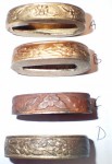 Japanese officers sword Fuchi. Click for more information...