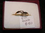 9ct Gold ladies ring nice design. Click for more information...