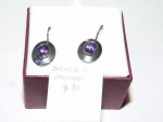 Silver and Amethyst earrings. Click for more information...