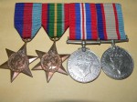 ww2 Australian group of 4 to NX142973 Croker. Click for more information...