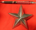 ww2 Japanese car badge STAR off officers staff car. Click for more information...