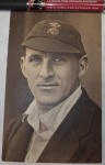 Old Postcard photo Laurence Fishlock English cricket player and footballer. Click for more information...