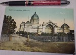 Old early Australiana postcard Exhibition building Melbourne. Click for more information...