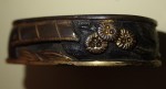 SF292 antique Japanese sword katana size Fuchi. Click for more information...
