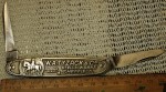 B1109 old Advertising folding knife W A TYZACK stella works. Click for more information...
