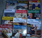 a2454 assorted issues of woodworking craft etc Magazines. Click for more information...