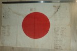 m2898 scarce NZEF BCOF signed ww2 Japanese flag names of heaps of soldiers from NZ. Click for more information...