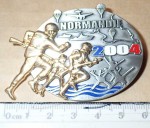 3385 Normandie 2004 Badge medallion issued to surviving veterans Numbered on rear. Click for more information...