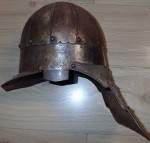 am59 Polish Cavalry Helmet Zischagge helmet circa 1600s. Click for more information...