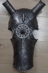 am47 Nice Antique Horse chanfron armour. Click for more information...