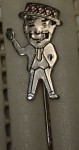3965 Old XXXX beer man stick pin badge. Click for more information...