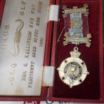 an1026 Nice cased RAOB medal LODGE medal. Click for more information...
