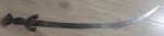 s527 Nice Old antique Afghan Pulwar sword. Click for more information...