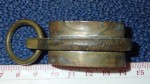 sf196 ww2 Japanese sword scabbard hanger ring. Click for more information...