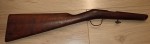 Old 22 Rifle stock Belgium Centaury rifle. Click for more information...