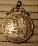 Republica Mexicana Silver Mexican coin 1898. Click for more information...
