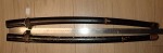 2x Japanese officers sword scabbards Army and Navy. Click for more information...