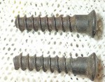 Martini henry 577 450 butt plate screws. Click for more information...