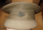 ww2 Australian 1943 dated officers cap. Click for more information...