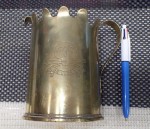Awesome British 17th Lancers ww1 trench art piece. Click for more information...