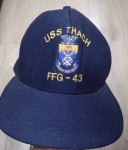 Baseball style cap USS THACH FFG 43. Click for more information...