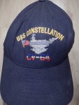 Baseball style cap USS Constellation CV 64. Click for more information...