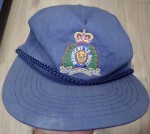 Baseball style cap Royal Canadian mounted Police. Click for more information...