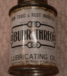 old gun oil tin. Click for more information...