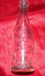 Old glass cordial bottle Jandowie. Click for more information...
