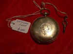 Rotherhams Fusee Silver pocket watch. Click for more information...