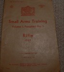 RIFLE small arms training manual. Click for more information...