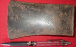 Old or antique Axe head. Click for more information...