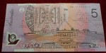 BA Prefix 5 dollar Australian bank note. Click for more information...