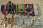 ww2 Australian medal group of 5 with badges 145275 D G Ross RAAF. Click for more information...