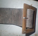 Australian Boer war ww1 Standard bearers leather belt. Click for more information...