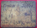 Old Cream Toffee tin. Click for more information...