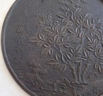 2 x antique Bronze Japanese Samurai era Mirrors. Click for more information...