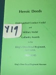 Heroic Deeds Distinguished conduct medal & Military Medal Gallantry awards Kings own Royal Regiment Lancaster 1938 1945. Click for more information...