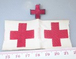 3775 US Red cross or medics badge with patches. Click for more information...