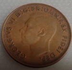 an102 1949 Australian penny. Click for more information...