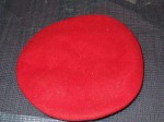 h201 Red Military Beret. Click for more information...