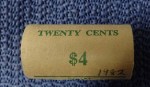 an23 Mint Roll of 1982 20 cent coins. Click for more information...