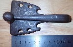 Antique 1600s 1700s Iron sword hanger. Click for more information...