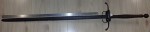 s479 Massive antique 2 handed sword completely Jappaned. Click for more information...