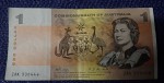Scarce Australian one dollar star note COA. Click for more information...