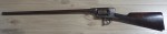 scarce Large cal Adams Pat percussion revolving rifle. Click for more information...