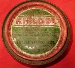 Old Kielose polish tin with some left inside. Click for more information...