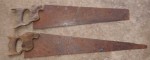 2x old hand saws. Click for more information...