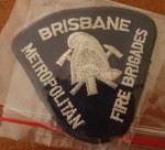 Brisbane Metropolitan fire Brigades cloth patch. Click for more information...
