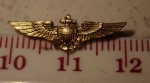 Small set USN pilots wings sweetheart maybe gold. Click for more information...